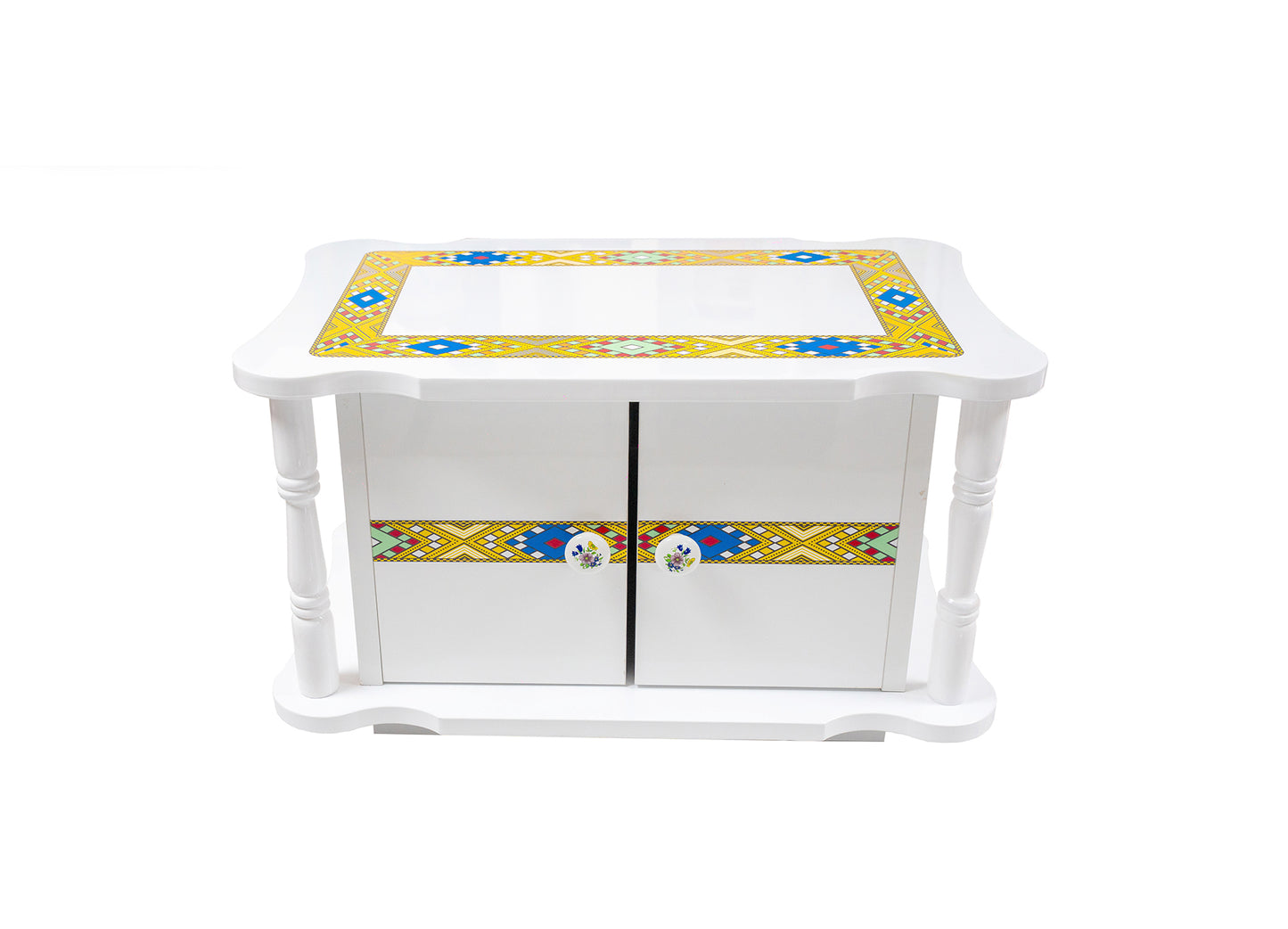Traditional Ediyat Coffee Table Set Jebena