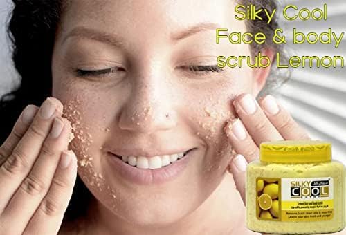 Silky Cool Extra Lemon Face and Body Scrub - 500 ml