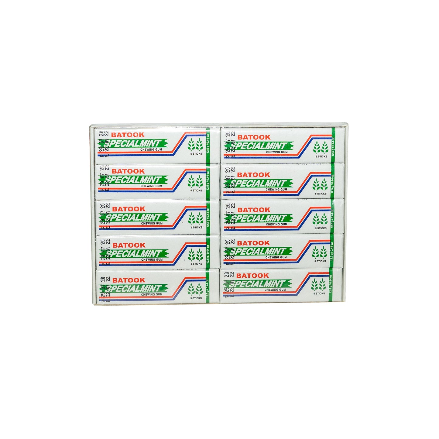 Batook Special Mint (Pack of 20) 12.5 g ማሲቲካ ባቱቅ