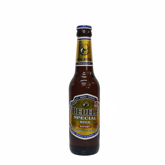 Bedele Special Beer በደሌ ስፔሻል ቢራ Cont. 11.2 Oz Alc. 5.5% Vol