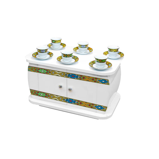 Ediyat Coffee Table Set / የቡና ረከቦት